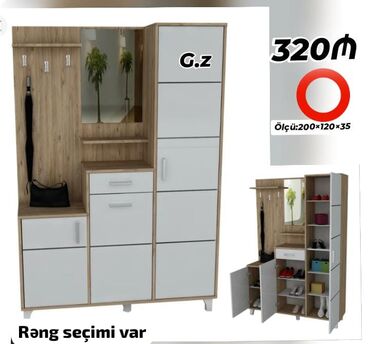 вешалки напольные для одежды деревянные дорогие: Yeni, Dəhliz dolabı