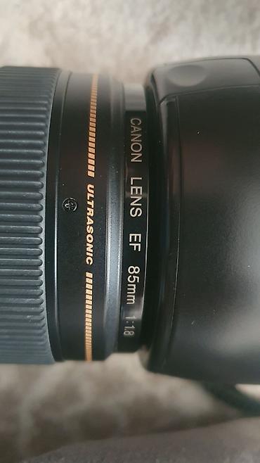 canon 85: Canon EF 85mm f/1.8 USM obyektiv - Montaj: Canon EF (tam kadr və — 3