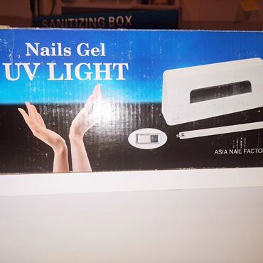 dırnaq üçün: UV lampa manikür üçün, shellac və gel qaynaqları üçün istifadə olunur