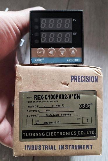 Car Thermostats: TERMOSTAT REX C100 C-100 PID+SSR 40A+K-TIP SENZOR | KOMPLET - BEST — 1