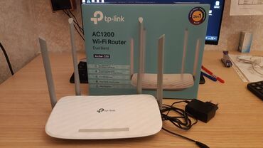 Modemlər və şəbəkə avadanlıqları: Router "Tp-link Archer C50" 1 hefte isletmisem, hecbir problemi lalafo.az -da Modemlər və şəbəkə avadanlıqları: Router "Tp-link Archer C50" 1 hefte isletmisem, hecbir problemi
