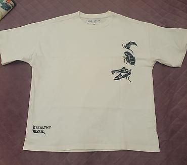 lacoste canta: ZARA uşaq/yeniyetmə T‑şörtü - Model: qısaqol, dairəvi yaxalı basic — 1