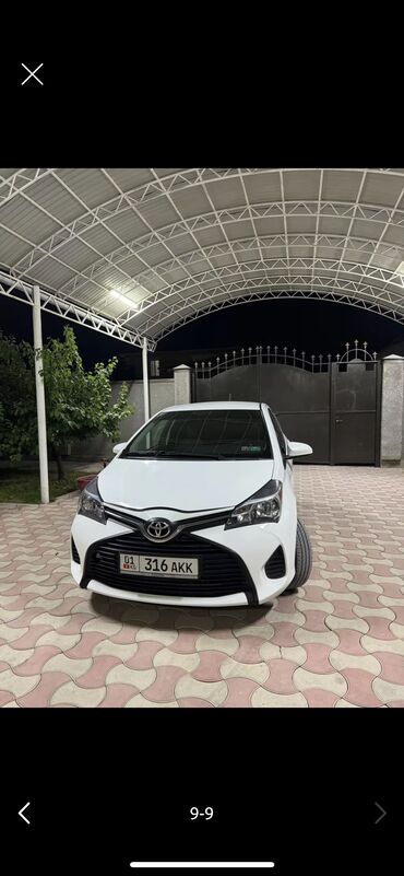 меняю на голф 3: Toyota Yaris: 2016 г., 1.5 л, Автомат, Бензин, Хэтчбэк