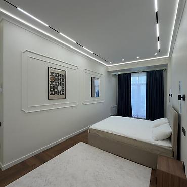 flat osh: 4 комнаты, 155 м², Асанбай мкр Элитка, 12 этаж, Дизайнерский ремонт — 3