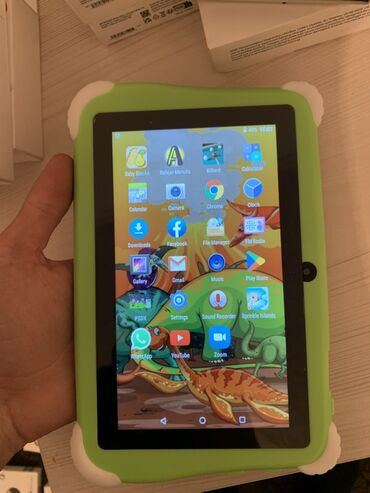 Планшеты: Планшет, Acer, память 128 ГБ, 7" - 8", Wi-Fi, Новый, Детский цвет - Зеленый — 1