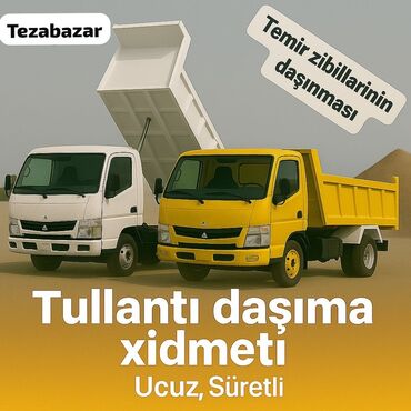 Boşqablar: Təmir tullantılarının daşınması xidməti təklif olunur. Bu xidmət ilə