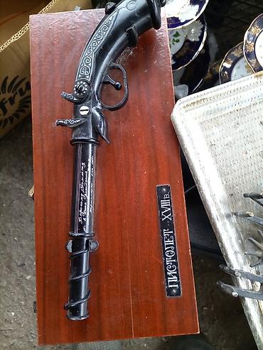 dekor ev: Dekorativ divar bəzəyi – “Pistolet, XVIII əsr” replikası - Material — 1