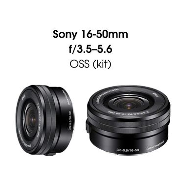радио сони: Объектив Sony E-mount (б/у) Sony 16–50mm f/3.5–5.6 OSS (kit) Power