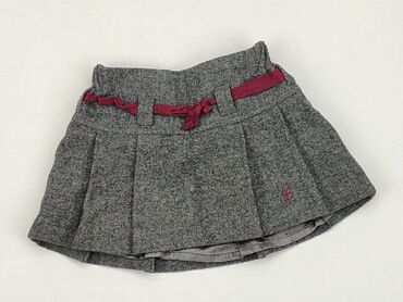 spódniczka szara rozkloszowana: Skirt, H&M, 6-9 months, condition - Very good