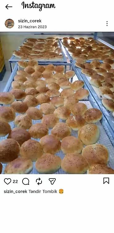 promo vakansiya: Çörək sexinə kündəçi pekar axtarılır Maaş kündəçi yayan 900 m pekar — 3
