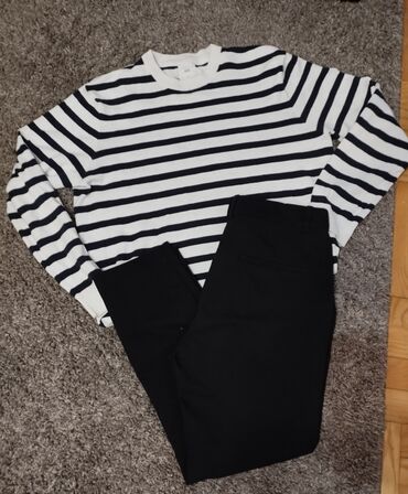 h m gace: L (EU 40), Casual cut, Stripes