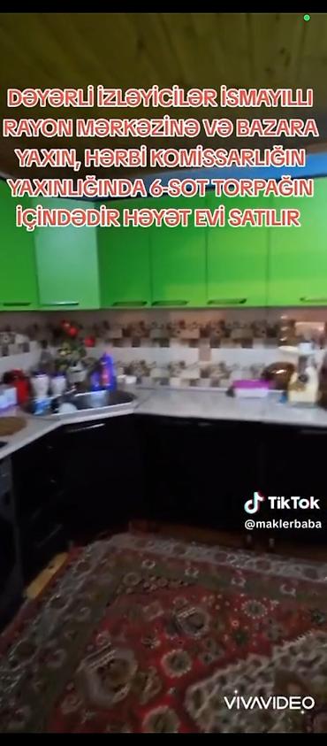 Həyət evləri və villaların satışı: İsmayıllı şəhər mərkəzinə və bazara yaxın, Hərbi Komissarlığın — 6