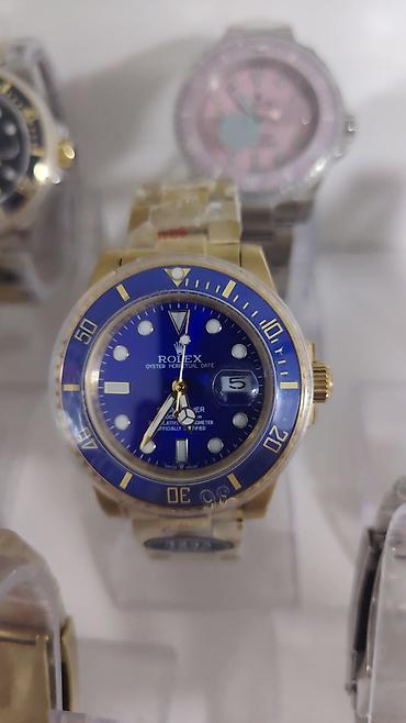 saat baki: Məhsul: Kvars mexanizmlu analoq qol saatları (Rolex üslubunda — 2