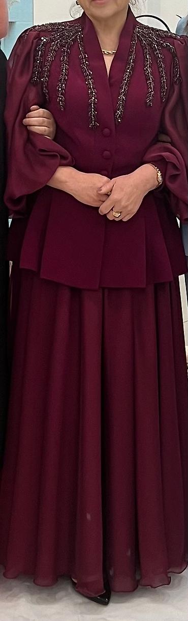 Вечерние платья: Вечернее платье, Длинная модель, С рукавами, L — 5