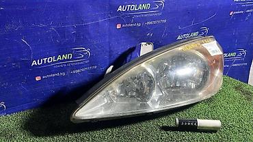 Автозапчасти: Передняя левая фара Toyota 2003 г., Б/у, Оригинал, Япония — 2