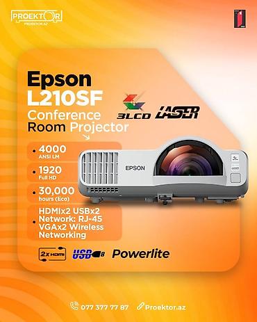 epson 1800: İşlənmiş Qısa fokuslu Proyektor Epson — 1