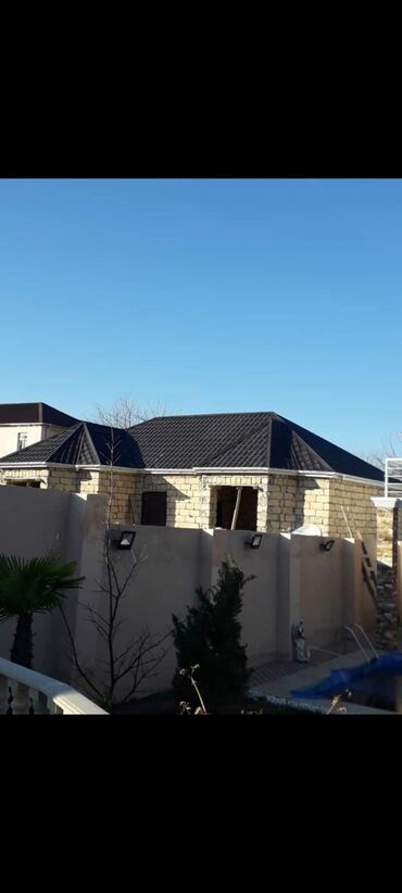 Profnastil: Dördkünc formalı dam üçün yüksək keyfiyyətli qara rəngli metal kirəmit — 3