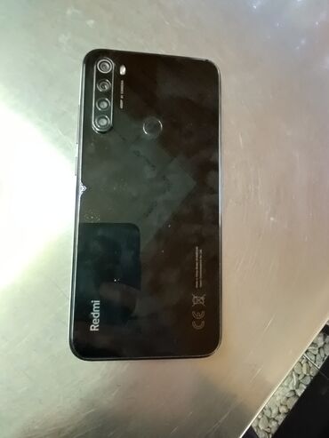 xiaomi not 3: Xiaomi Redmi Note 8, 64 GB, rəng - Qara, 
 Barmaq izi, Face ID