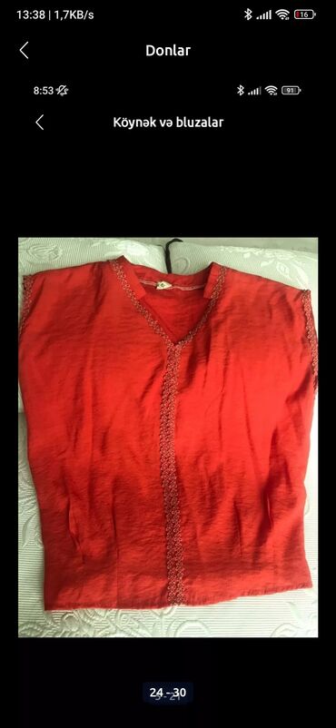 Köynək və bluzalar: Köynək və bluzalar — 28