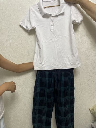 комплект одежды для мальчика: Комплект, цвет - Белый, Новый