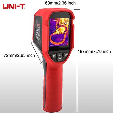 Termometrlər: Termal kamera Model: UNI-T UTI 160S Elektrik avadanlıqlarında — 3
