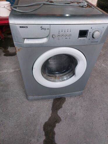 Увлажнители и очистители воздуха: Стиральная машина Beko, 5 кг, Б/у, Автомат, Без сушки, Нет кредита, Самовывоз