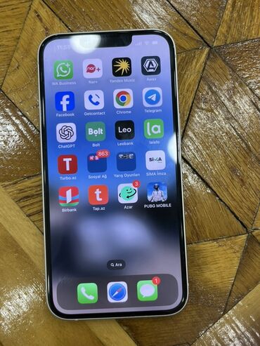 Apple iPhone: IPhone 14, 128 GB, Ağ, Face ID — 10