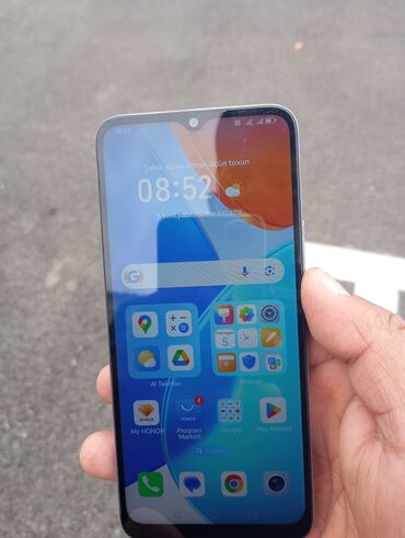 honor telefonları: Honor X6, 64 GB, rəng - Gümüşü, İki sim kartlı, Barmaq izi