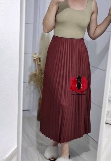 Suknje: One size, Midi, bоја - Crna — 5