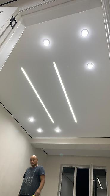 Натяжной потолок: Натяжной потолок Глянцевое, Матовое, 3D потолки Гарантия, Бесплатная консультация, Бесплатный замер — 5