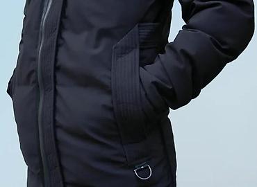 Zimske jakne: Muška zimska parka – crna - Duža parka kroja do sredine butina za — 10