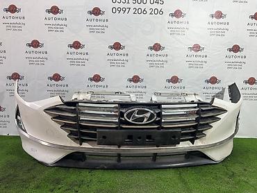 sonata dn: Бампер Hyundai, Б/у, Оригинал — 1