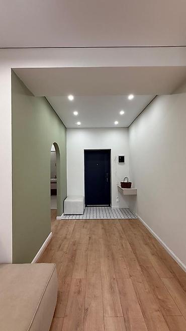 Продажа квартир: 2 комнаты, 55 м², Асанбай мкр Элитка, 10 этаж, Дизайнерский ремонт — 7
