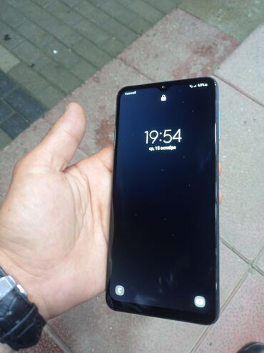 samsun a35: Samsung Galaxy A12, 32 ГБ, цвет - Синий, Сенсорный, Отпечаток пальца, Две SIM карты