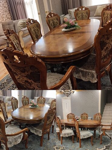 Столы: *Masa dəsti satilir qiyməti 380₼*
*ünvan Hövsan zu90 kod 7444*