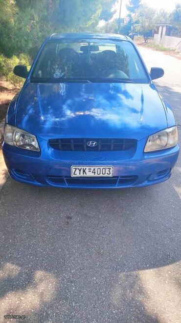 Hyundai Accent: 1.3 l. | 2002 έ. Λιμουζίνα