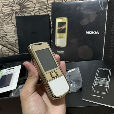 nokia telefonlari: Nokia 8 Sirocco | 4 GB | rəng - Qızılı