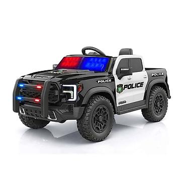 sastavite model buba: Dečiji Policijski Truck (12V) – Crni (SM-26202C) Šifra proizvoda — 1
