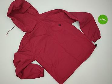second hamd store: Męska kurtka ANIMAL – anorak z kapturem, bordowa/czerwień. - Krój — 3