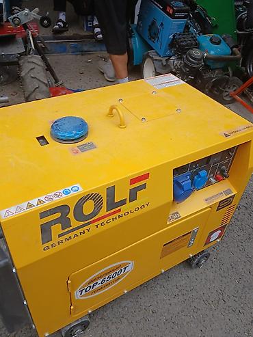 Генераторы: Дизельный генератор ROLF TOP-6500T (Germany Technology) Основные — 2