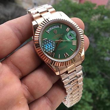 Qol saatları: Rolex Day-Date(prezident) Full Lume Premium:Avtomatik Yapon — 12