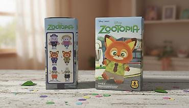 brilok: Disney Zootopia miniatür plyuş asqılı fiqurlar - Rəsmi Disney — 2