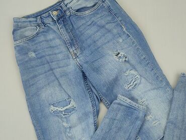 sukienki jeansowa zara: Jeansy, H&M, S, stan - Idealny