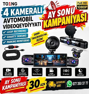 🎥3kameralı(2salon360°+1ön)=30azn📽️ ‼️ Yalnız bu ay üçün keçərlidir‼️ lalafo.az -da 🎥3kameralı(2salon360°+1ön)=30azn📽️ ‼️ Yalnız bu ay üçün keçərlidir‼️