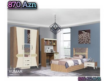 Uşaq və gənc otağı üçün dəstlər: Oğlan və qız üçün, Yeni, Təknəfərlik çarpayı, Dolab, Tumba -da lalafo.az — 9 Uşaq və gənc otağı üçün dəstlər: Oğlan və qız üçün, Yeni, Təknəfərlik çarpayı, Dolab, Tumba — 9