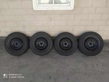 Диски: Железные Диски R 16 Toyota, Комплект, отверстий - 5, Б/у
