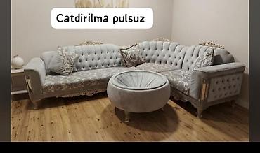 Uqlavoy divan və pufik satılır. Ölçü: 2x3 Təsvir: - Zərif klassik