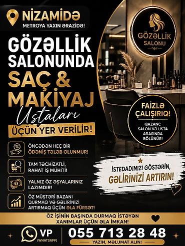 tarsovka ustası: Dırnaq ustası tələb olunur, Yerin icarəsi — 2
