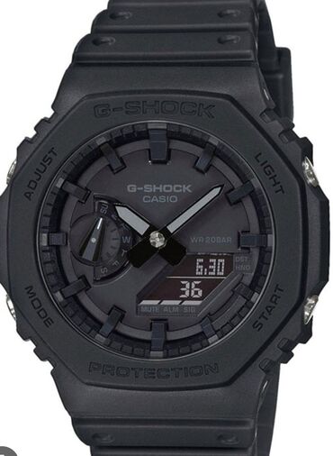 casio gshock: İşlənmiş, Qol saatı, rəng - Qara