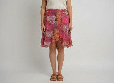 spódnice wzorzysta: Спідниця жіноча, розмір XL